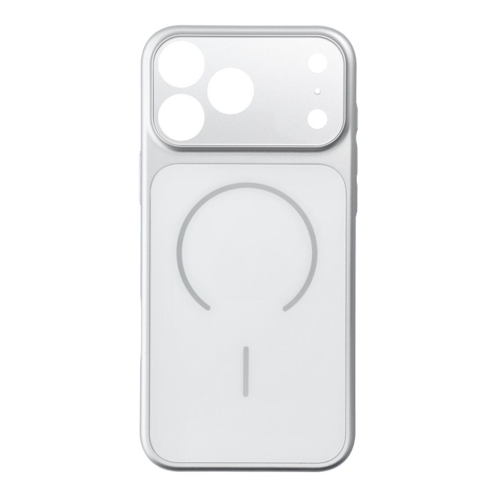 Case for iPhone 18 Pro Max / 17 Pro Max Make 18 MagSafe compatible silver