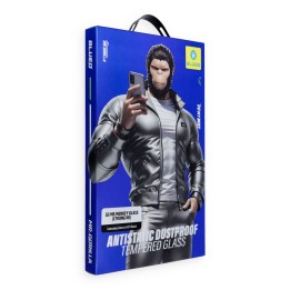 Загартоване скло 5D для iPhone 18 PRO MAX Mr. Monkey Glass (Anti-Static Strong HD) чорне