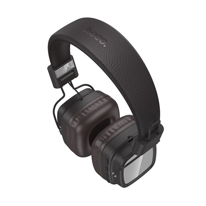 Wireless on-ear headphones Hoco W72 brown