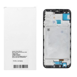 REWA дисплей LCD для SAMSUNG A15 OLED черный с рамкой