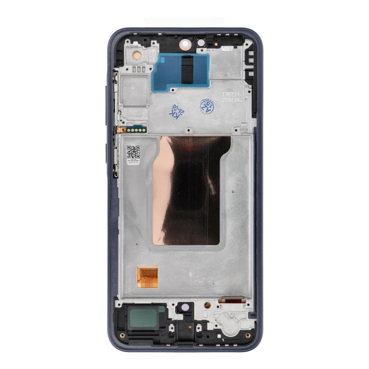 REWA LCD display for SAMSUNG A35 OLED black with frame