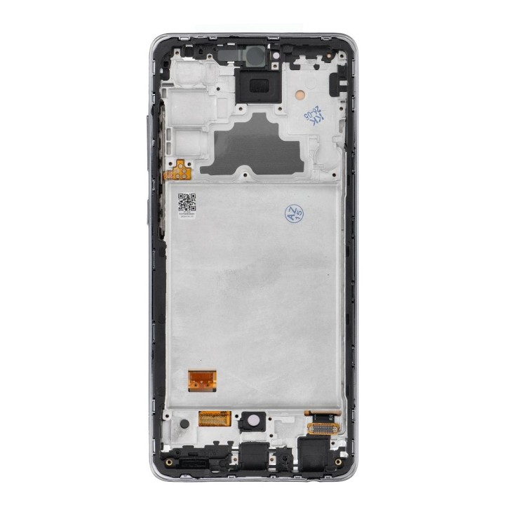 REWA LCD display for SAMSUNG A72 4G OLED black with frame