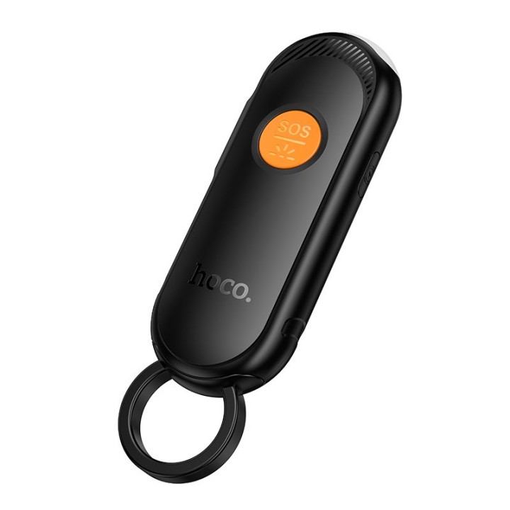 Tracker compatible with Apple Find My with flashlight Hoco E99 black