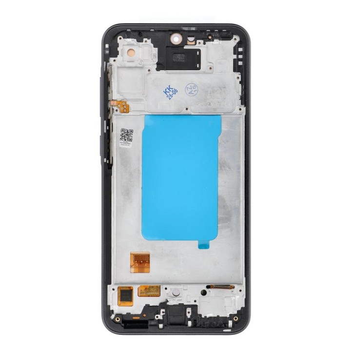 REWA дисплей LCD для SAMSUNG A36 OLED черный с рамкой