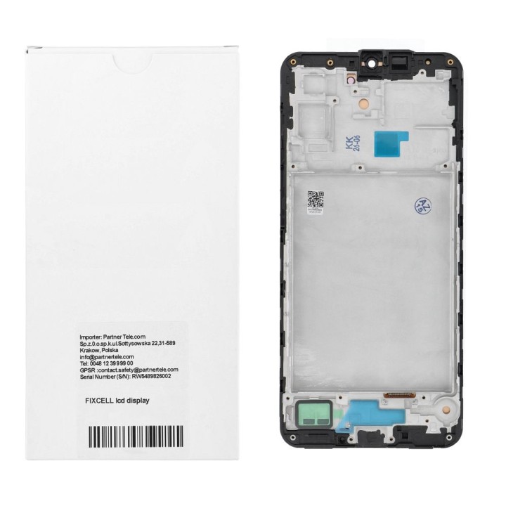 REWA LCD display for SAMSUNG A17 5G OLED black with frame