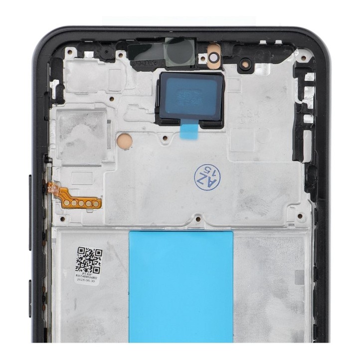 REWA LCD display for SAMSUNG A34 5G OLED black with frame