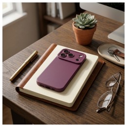 Etui na iPhone 18 Pro Max / 17 Pro Max Matt 2.0 burgundowy