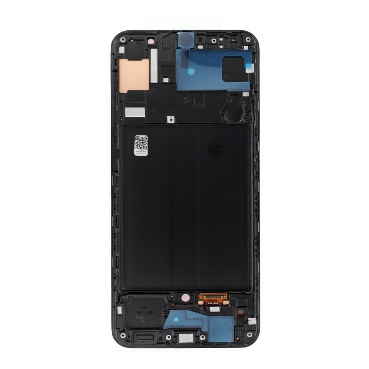 REWA LCD дисплей для SAMSUNG A50 OLED черный с рамка