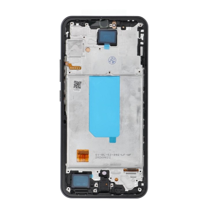 REWA LCD дисплей для SAMSUNG A34 5G OLED чорний з рамка