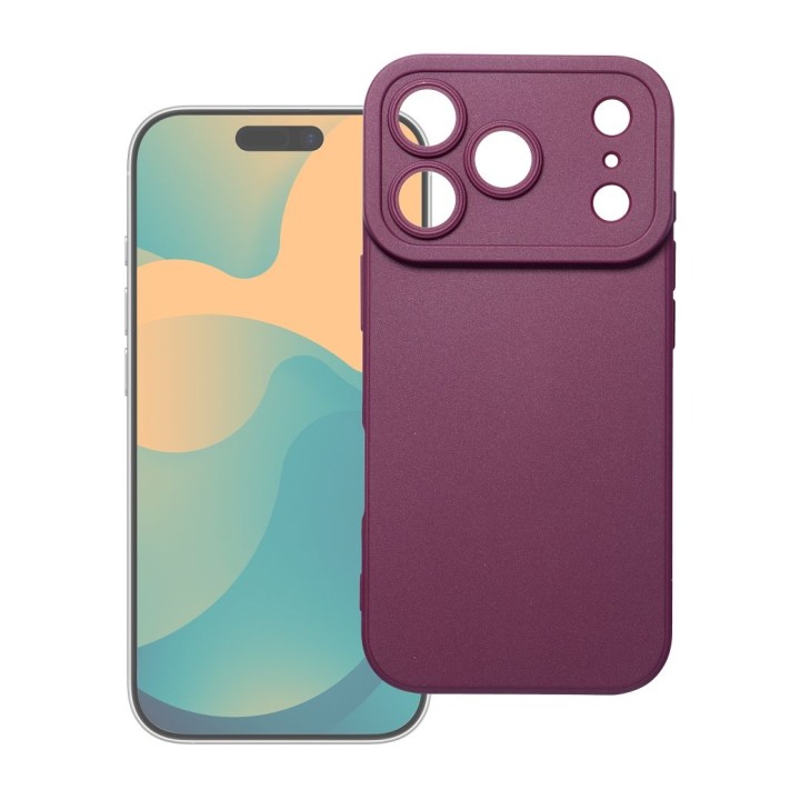 Etui na iPhone 18 Pro Max / 17 Pro Max Matt 2.0 burgundowy