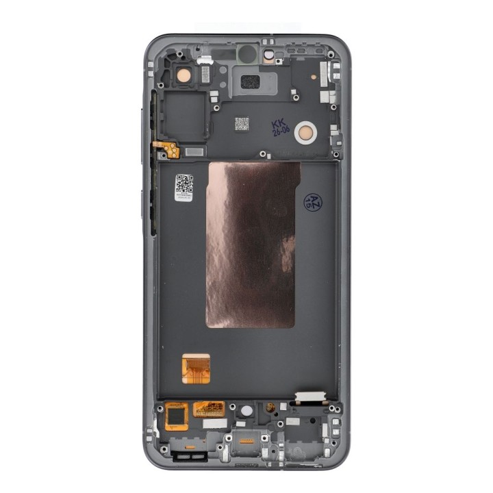 REWA LCD display for SAMSUNG A56 5G OLED black with frame