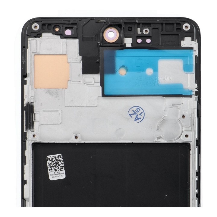 REWA LCD дисплей для SAMSUNG A51 4G OLED чорний з рамка