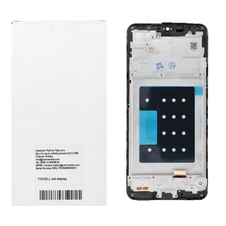 REWA LCD дисплей для SAMSUNG A16 4G OLED чорний з рамка
