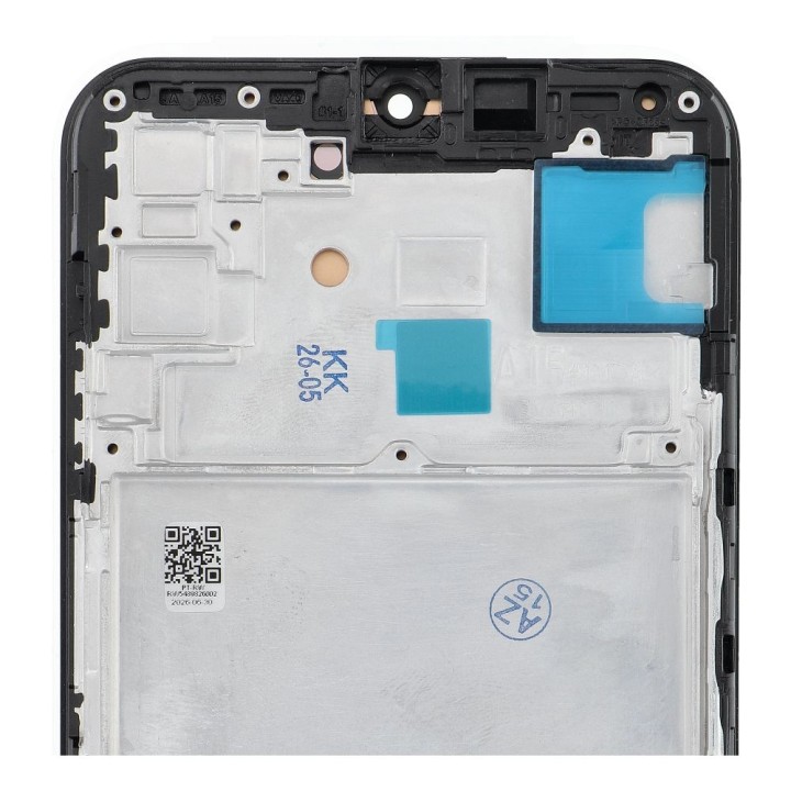 REWA дисплей LCD для SAMSUNG A15 OLED черный с рамкой