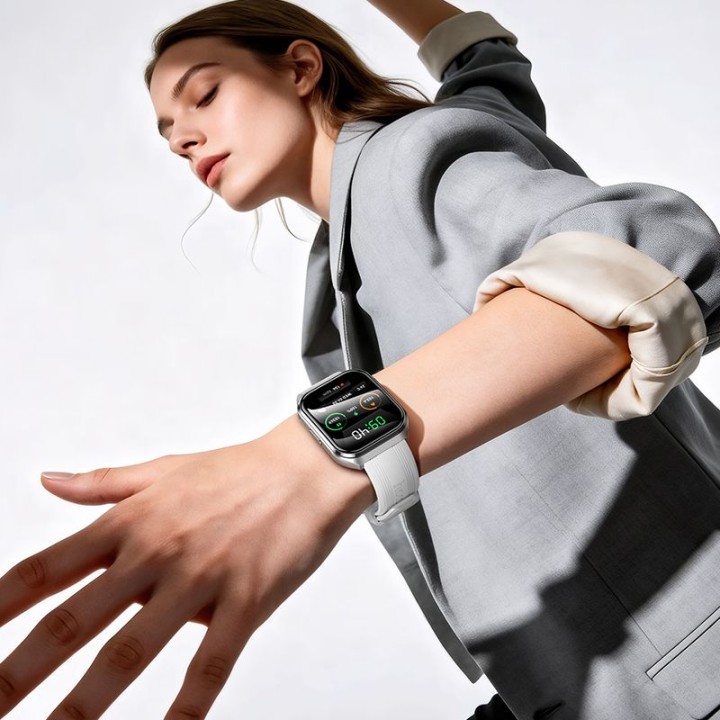 Smartwatch 1,83" IP68 with function calls Hoco Y44 silver