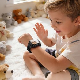 Смартгодинник для дітей 1,69" 4G GPS з функцією дзвінків Hoco Y108 чорний