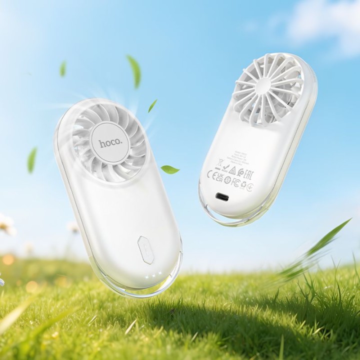 Fan / wiatrak portable mini Hoco HX611 white