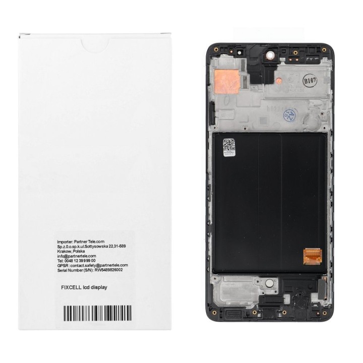 FIXCELL LCD display for SAMSUNG A51 4G AMOLED with frame (refurbished)