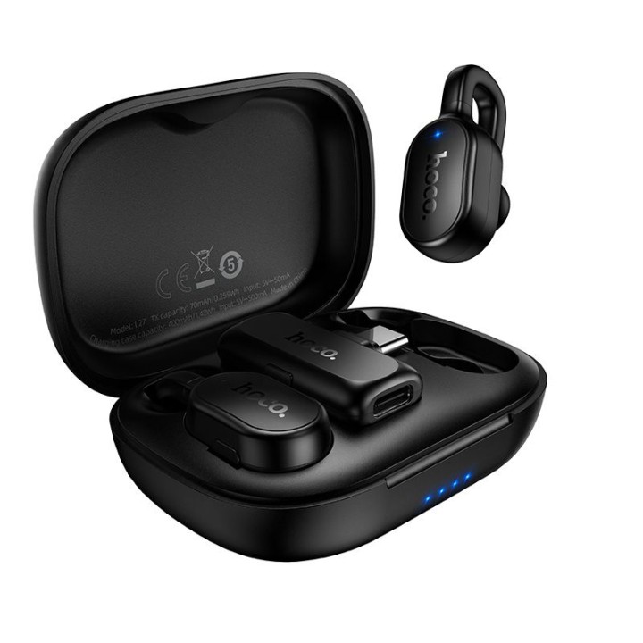 Lavalier microphone wireless USB-C Hoco L27 black