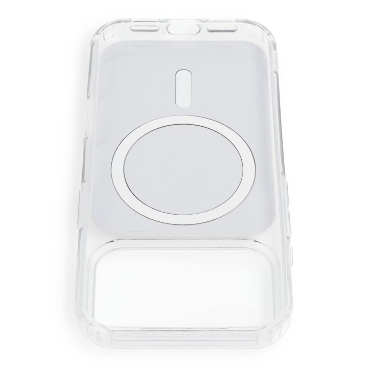 Чохол для iPhone 18 Pro / 17 Pro Clear Fusion Mag Cover сумісний із MagSafe бордовий