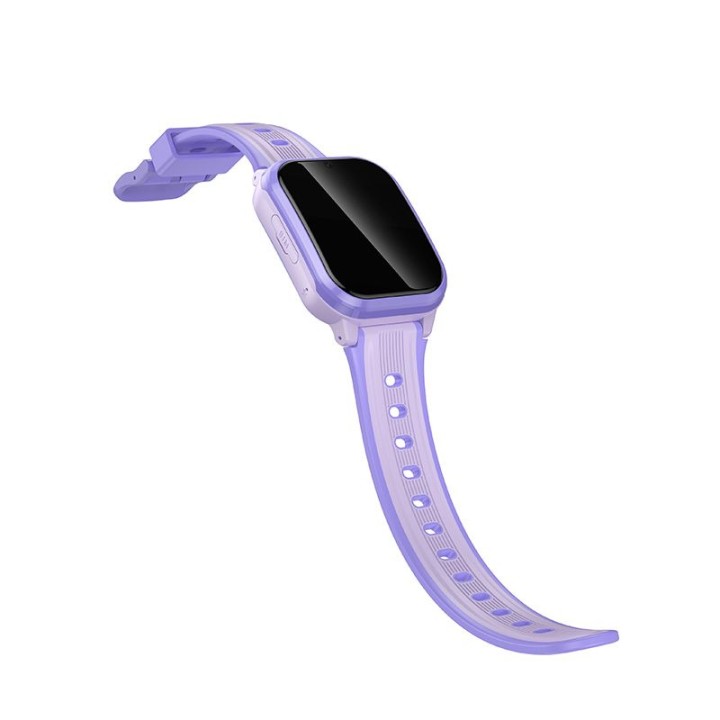 Smartwatch for kids 1,69" 4G GPS with calling function Hoco Y108 purple