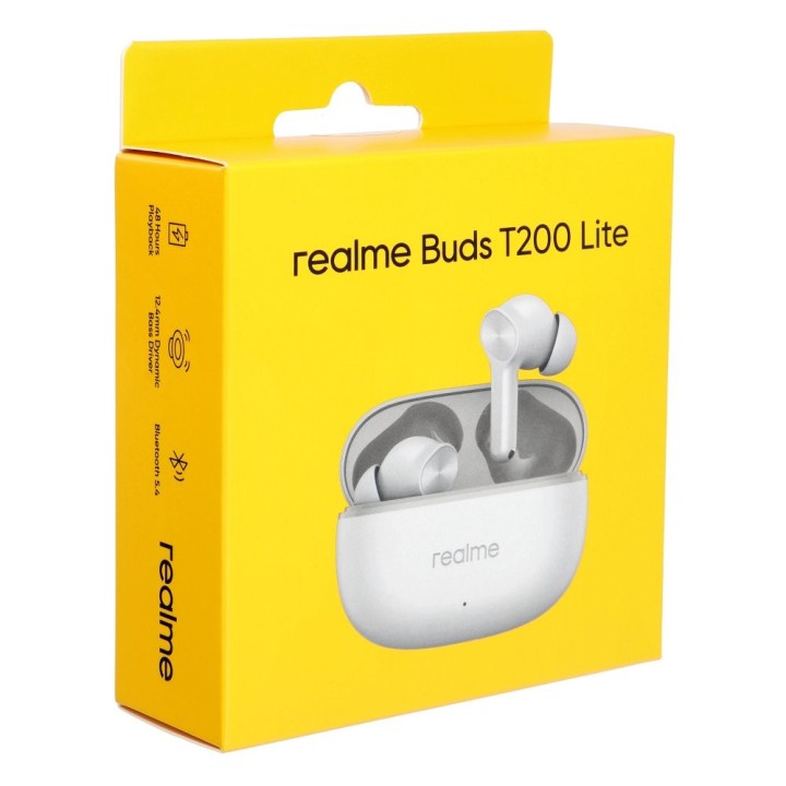 Wireless in-ear headphones Realme Buds T200 Lite grey