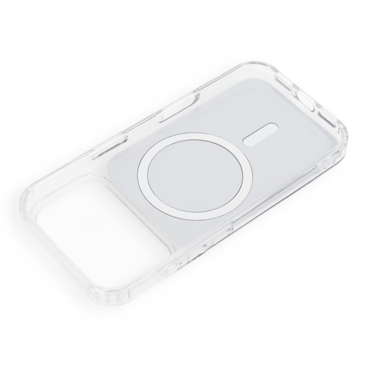 Чохол для iPhone 18 Pro / 17 Pro Clear Fusion Mag Cover сумісний із MagSafe бордовий