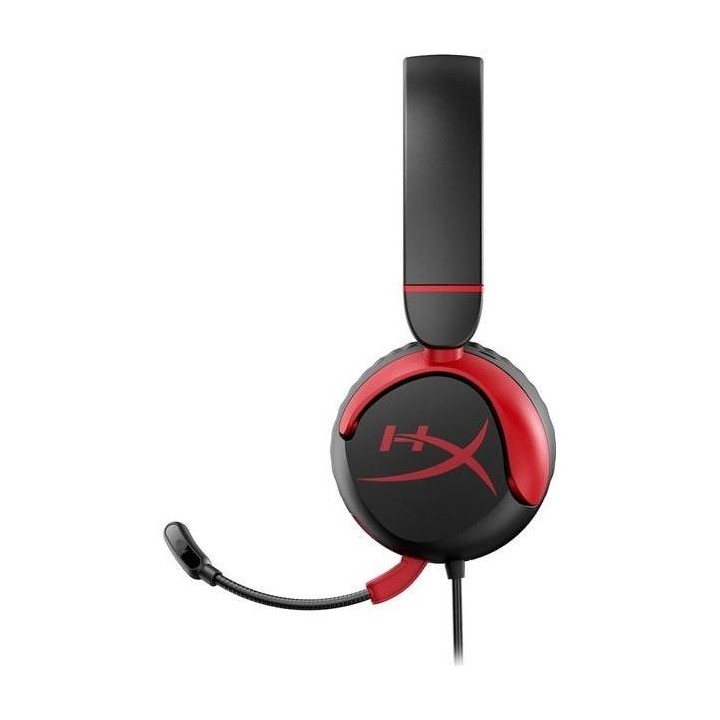 Headphones wired on-ear Jack 3,5mm with microphone for kids HyperX Cloud Mini Kids black