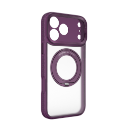 Чехол X-ONE Dropguard 2S (stand edition) совместимый с Magsafe для iPhone 18 Pro / 17 Pro бордовый 0INT