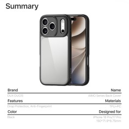 DUX DUCIS case AIMO for iPhone 18 Pro / 17 Pro black