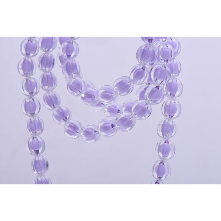 Phone lanyard, charm for phone - COLORFUL / cord length 120cm (60cm in a loop) / neck - purple