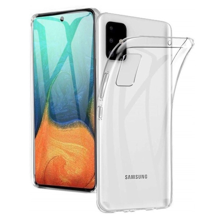 Case for Samsung A71 Back Case Ultra Slim 0,5 mm transparent