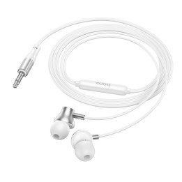 Headphones wired in-ear with microphone Jack 3,5 mm Hoco M119 silver