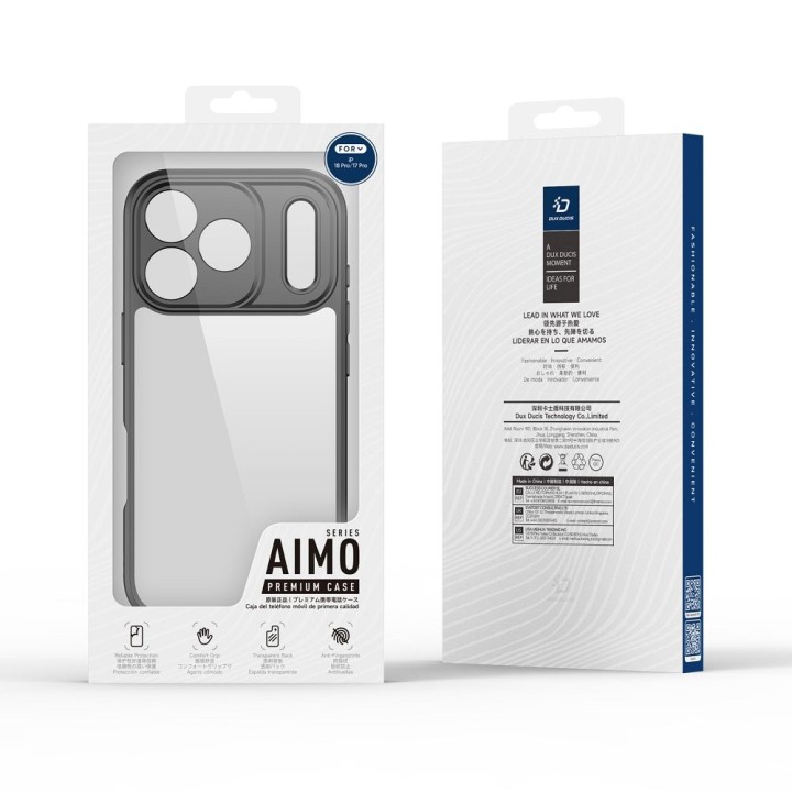 DUX DUCIS чохол AIMO для iPhone 18 Pro Max / 17 Pro Max чорний