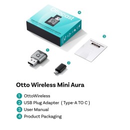 Wireless Adapter car OTTOCAST CA530-T Mini Aura 2026 0INT