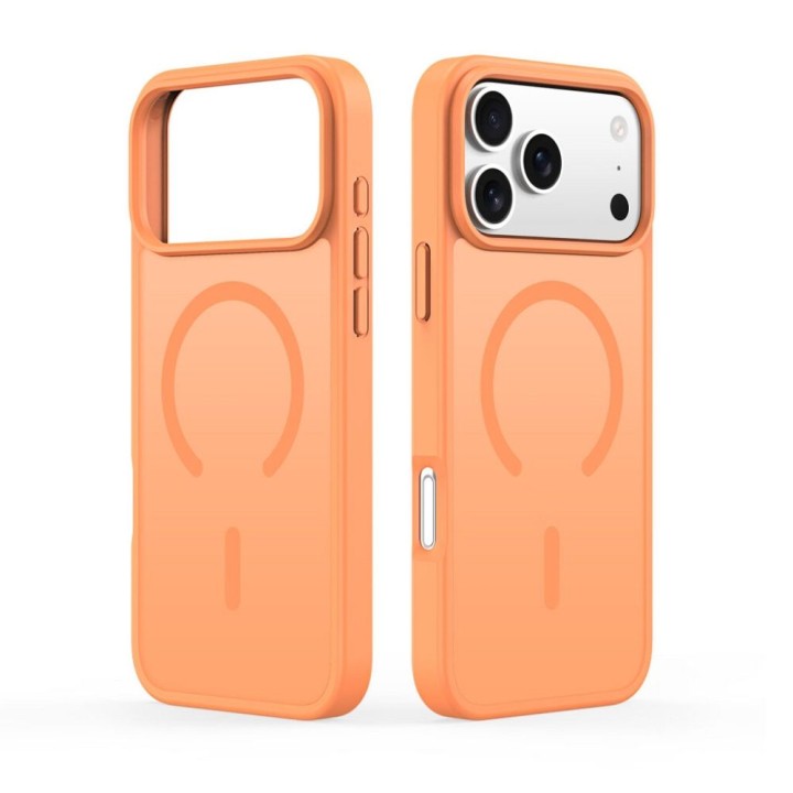 DUX DUCIS case YIND compatible with Magsafe for iPhone 18 Pro Max / 17 Pro Max (Open Ring Version) orange