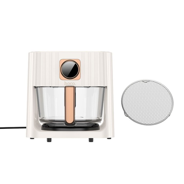 Air fryer Air Fryer Hoco with touch screen 4,5L 1100W HE22 white
