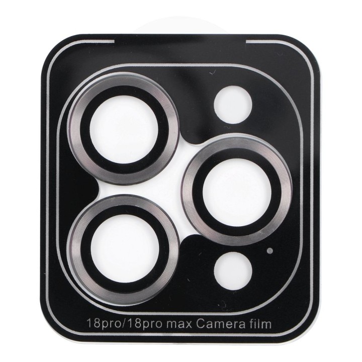 Szkło hartowane na aparat do iPhone 18 PRO / 18 PRO MAX Blue Star Easy Install ciemnoszare