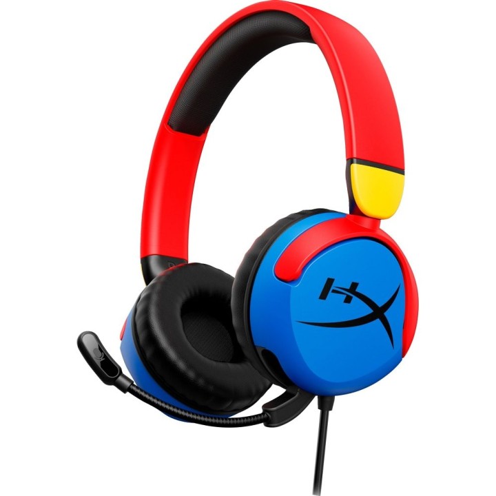 Наушники проводные накладные Jack 3,5mm с микрофоном для детей HyperX Cloud Mini Kids
