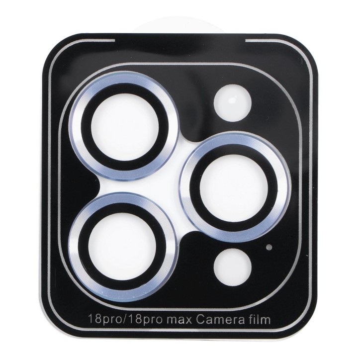 Tempered glass for camera for iPhone 18 PRO / 18 PRO MAX Blue Star Easy Install light blue