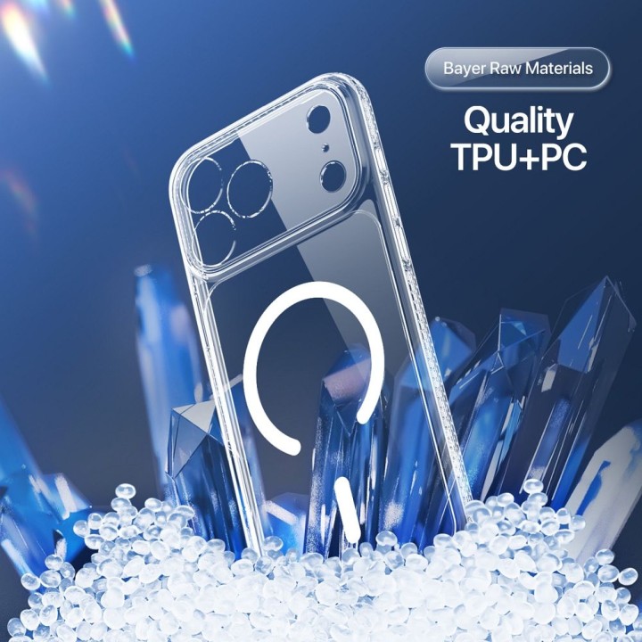 DUX DUCIS futerał CLIN MAG kompatybilny z MagSafe do iPhone 18 Pro Max / 17 Pro Max transparentny
