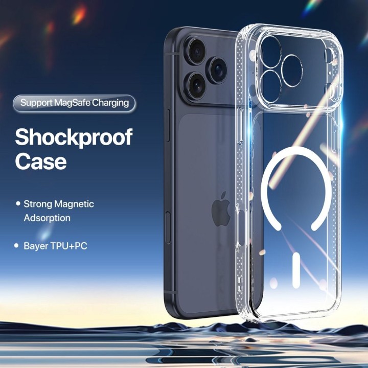 DUX DUCIS futerał CLIN MAG kompatybilny z MagSafe do iPhone 18 Pro Max / 17 Pro Max transparentny