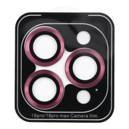 Tempered glass for camera for iPhone 18 PRO / 18 PRO MAX Blue Star Easy Install burgundy