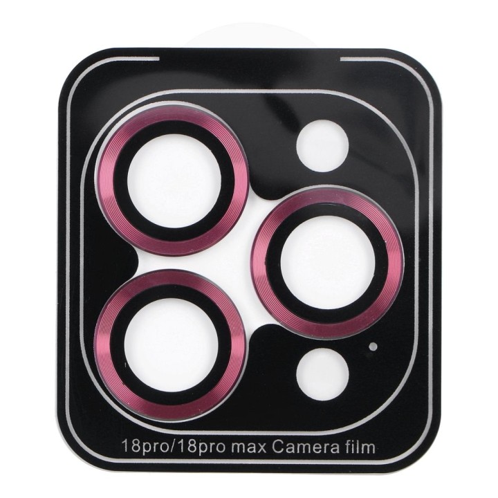 Tempered glass for camera for iPhone 18 PRO / 18 PRO MAX Blue Star Easy Install burgundy