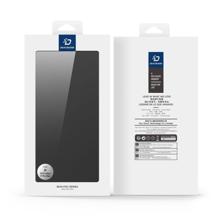 DUX DUCIS case SKIN PRO for iPhone 18 Pro Max / 17 Pro Max black