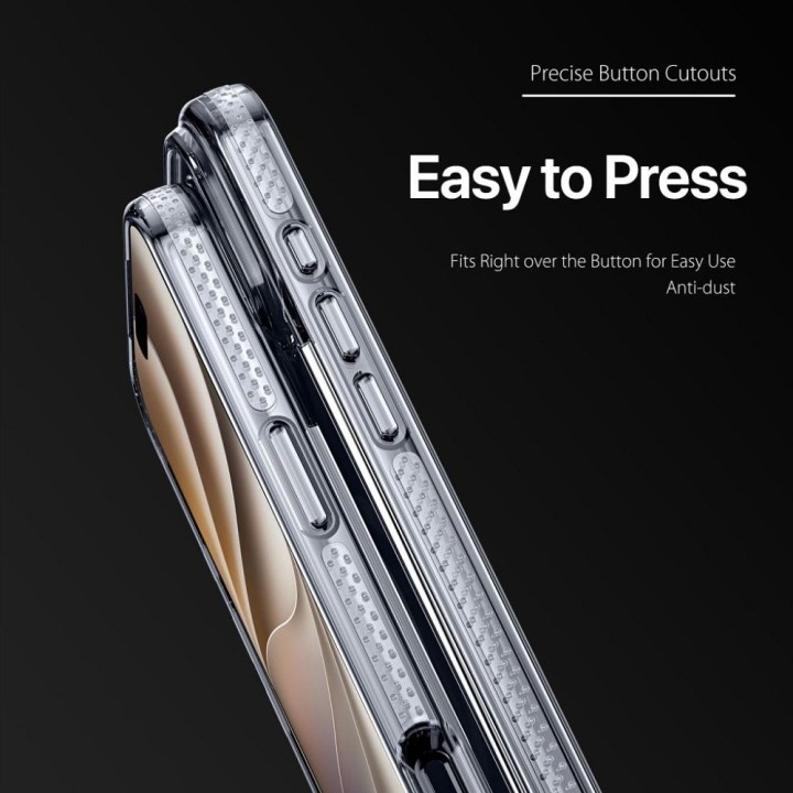 DUX DUCIS case CLIN for iPhone 18 Pro / 17 Pro transparent
