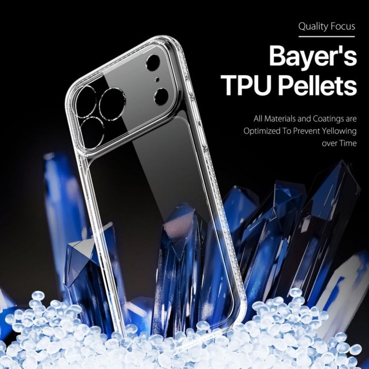 DUX DUCIS case CLIN for iPhone 18 Pro / 17 Pro transparent