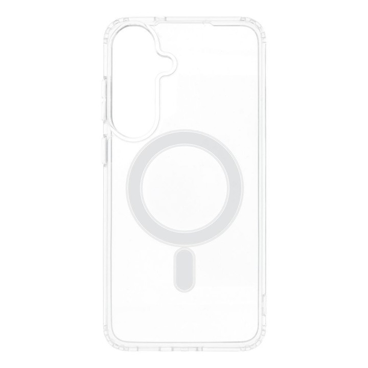 Чохол для Samsung S26 FE / S25 FE Clear Mag Cover (MID) сумісний із MagSafe прозорий
