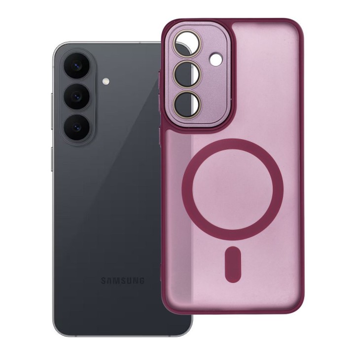 Чехол для Samsung S26 FE / S25 FE Variete Mag Cover совместимый с MagSafe фиолетовый