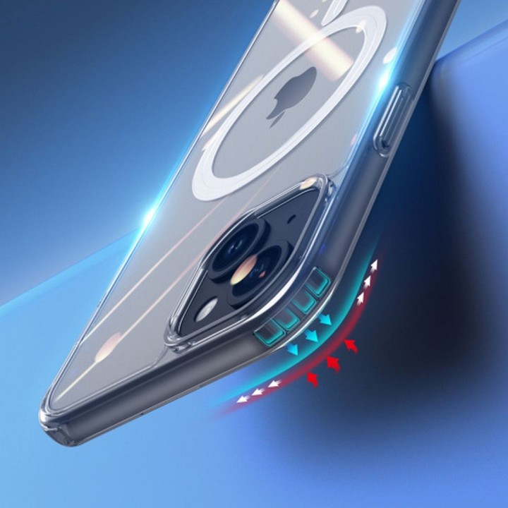 DUX DUCIS case CLIN MAG compatible with MagSafe for IPHONE 15 Plus transparent
